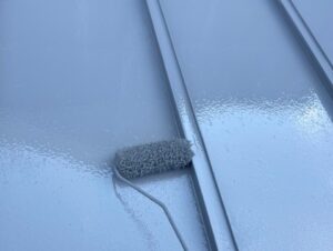 瓦棒屋根上塗り