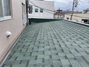 横浜市港北区の屋根カバー工事の施工後