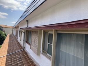 軒天の仕上がり