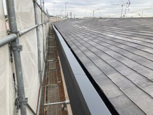 笠木板金施工後