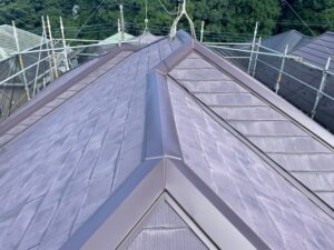 棟板金施工後