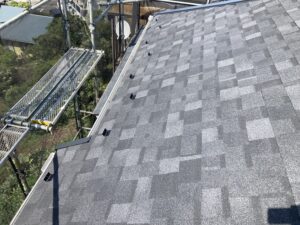 屋根施工後