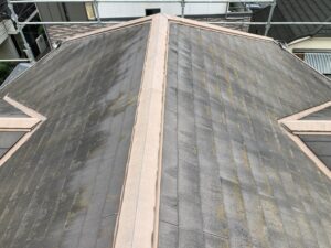 棟板金の劣化状況