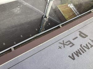 軒先唐草取付け