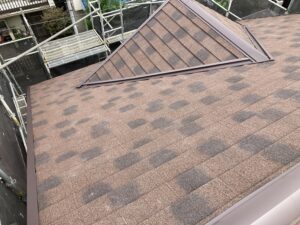 屋根カバー施工後