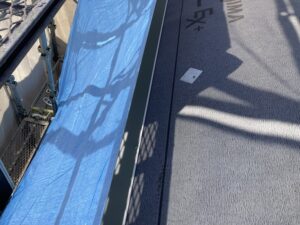 軒先唐草取付け