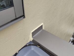 外壁取合い仕上げ