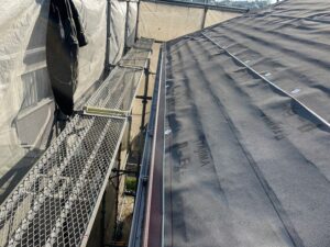 軒先唐草取付け