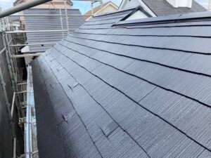 屋根塗装施工後