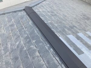棟板金取付け