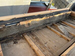 既存の垂木解体