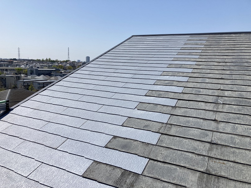 屋根修理施工後