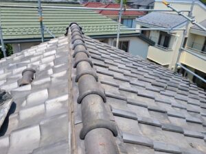 川崎市麻生区の屋根葺き直し工事