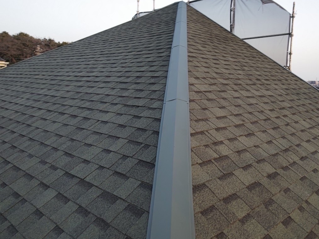 屋根仕上がり