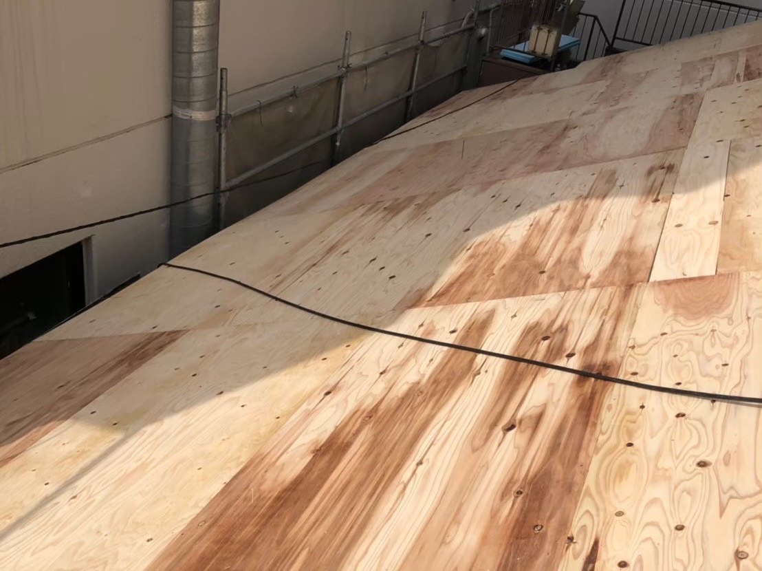 構造用合板張り