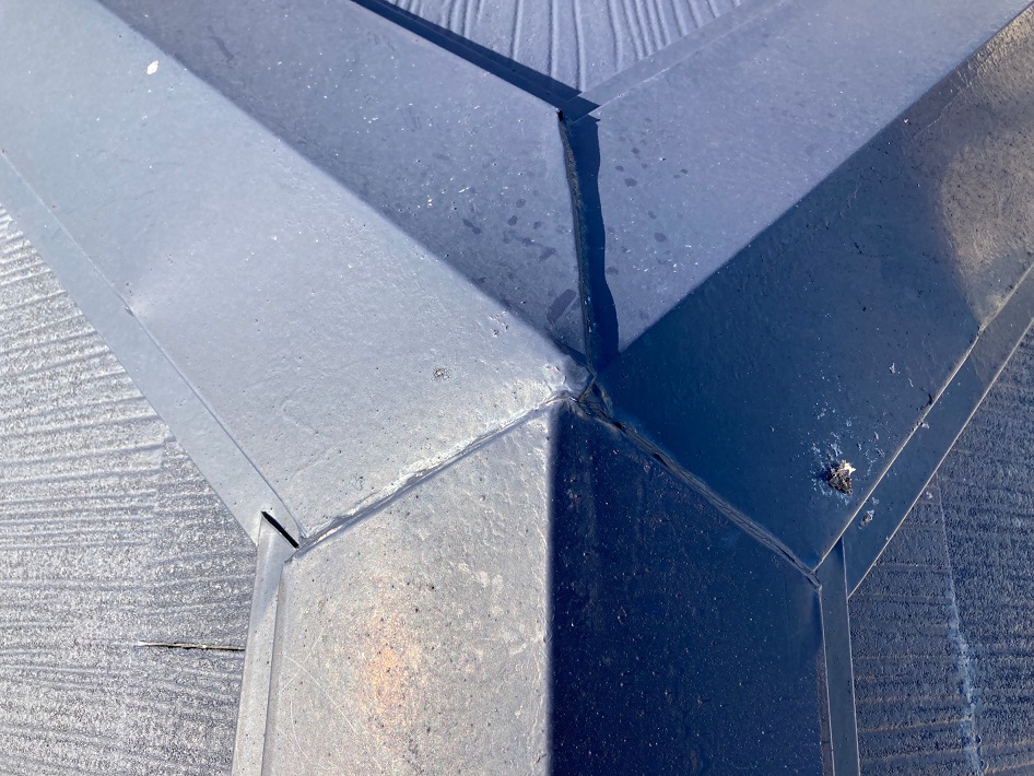 棟板金の劣化