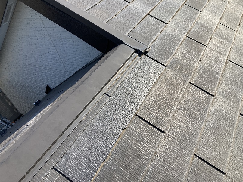 棟スレート差し替え後