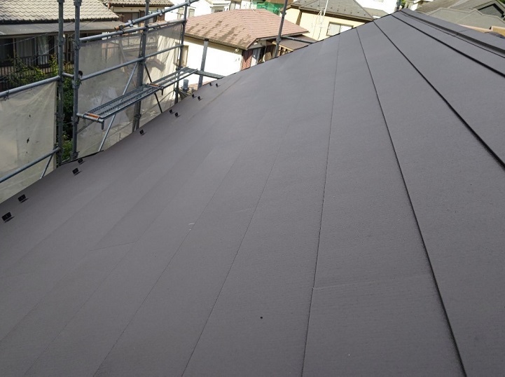 大屋根施工後