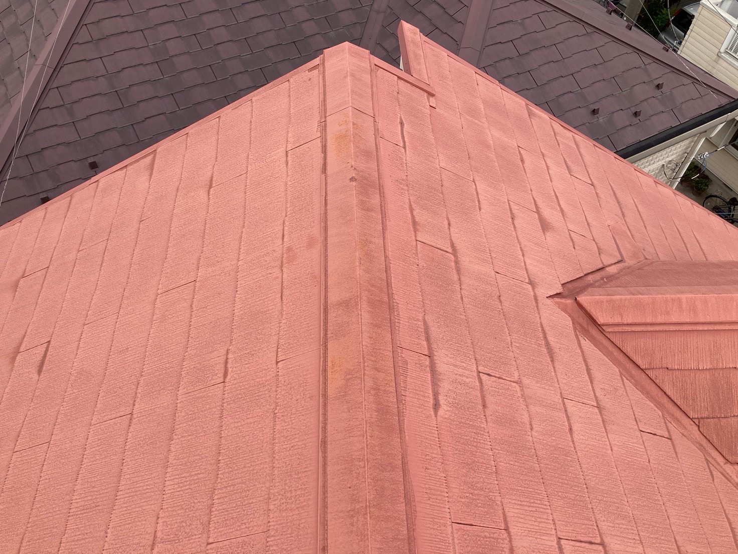 屋根カバー施工前