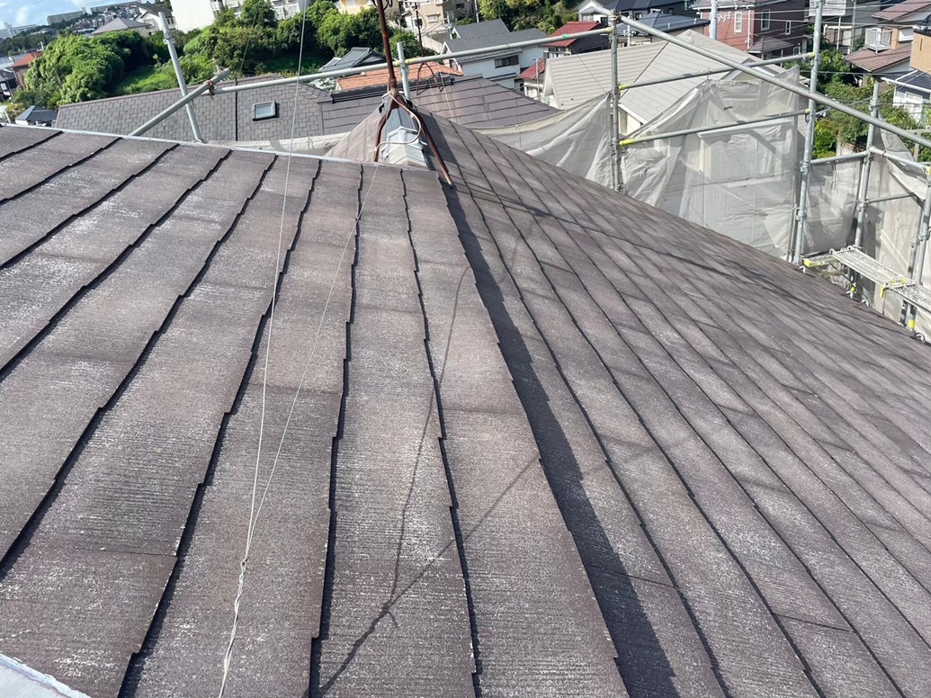 屋根カバー施工前