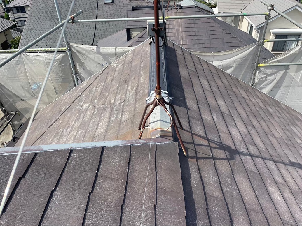 屋根カバー施工前