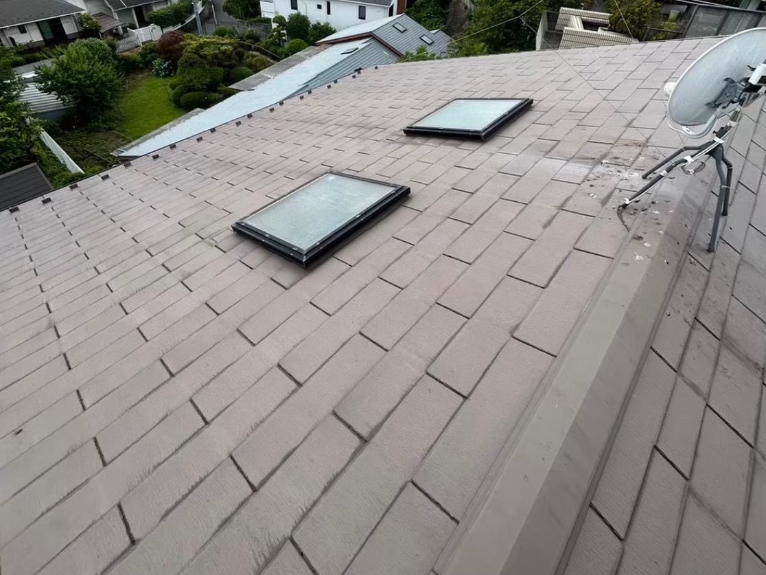 天窓まわり屋根施工前