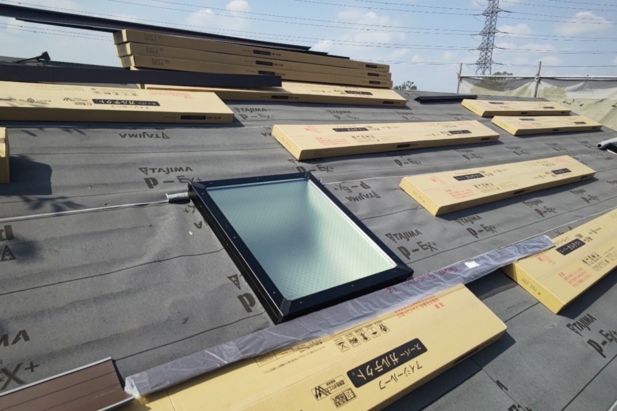 天窓まわり防水シート