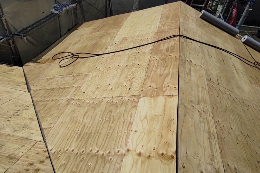 構造用合板張り