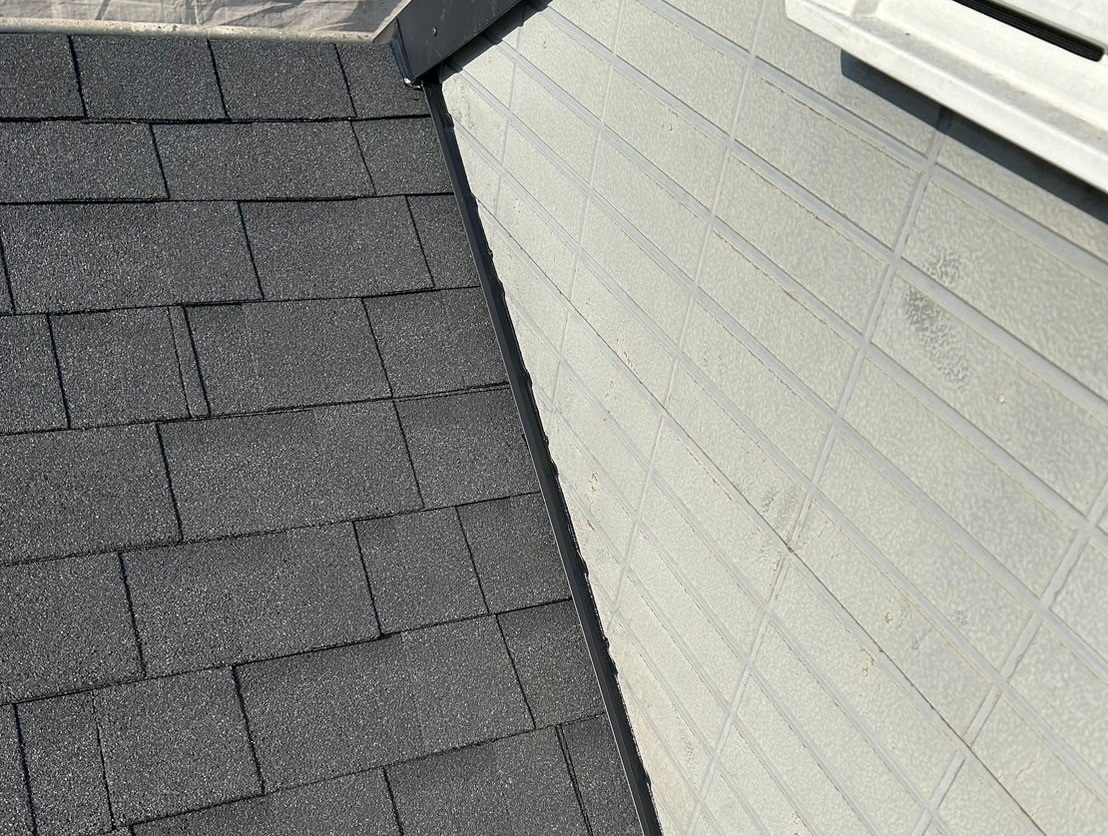 雨押さえ仕上がり