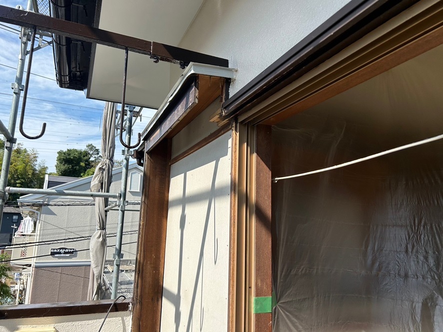 戸袋・雨戸解体