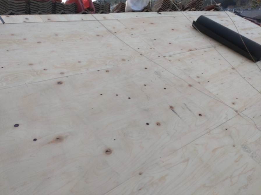 構造用合板張り