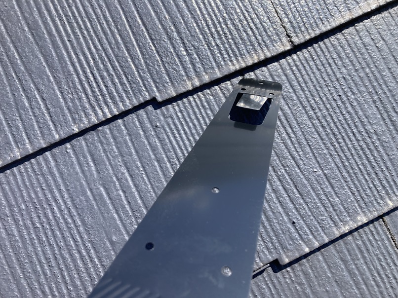 雪止めの引っ掛け部