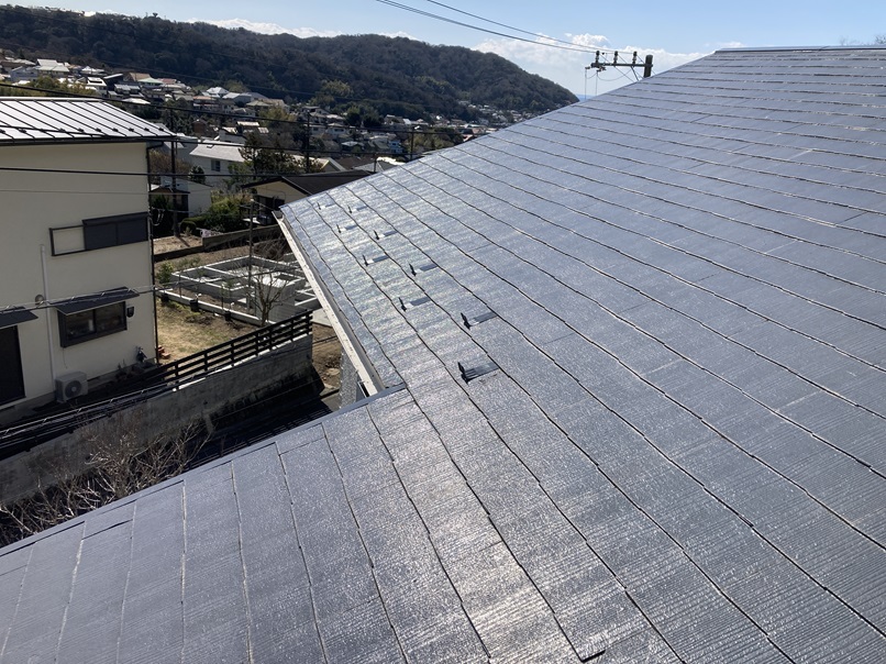 雪止め取付け後