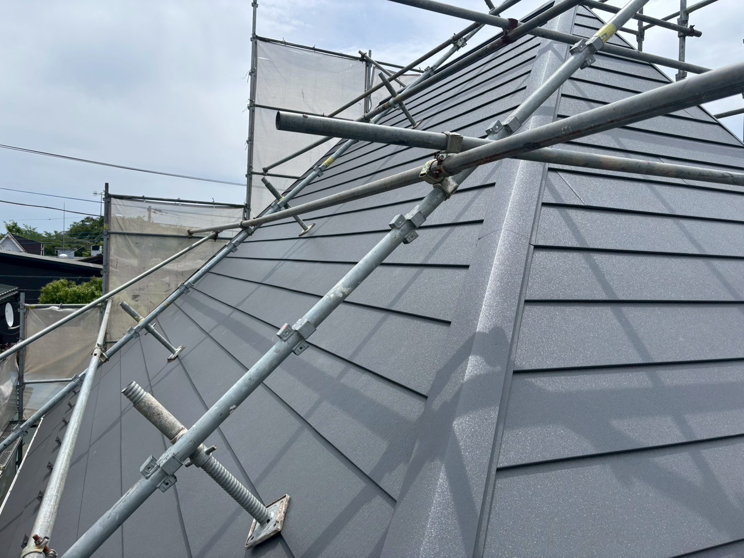 屋根葺き替え施工後