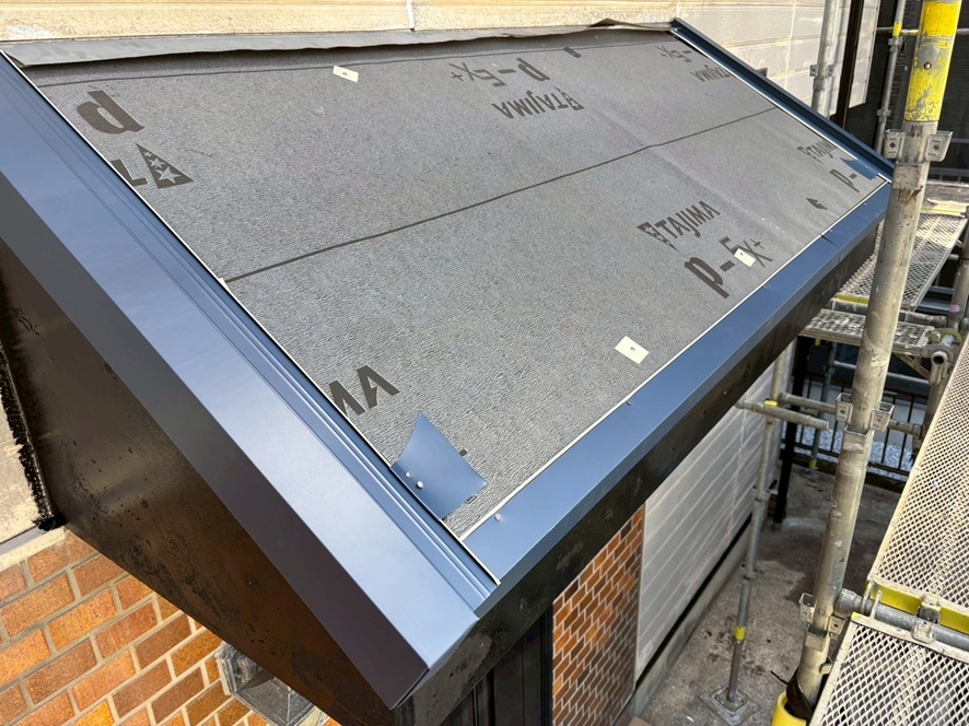 水切り、ケラバ取付け