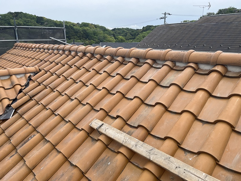 棟瓦積み直し施工後