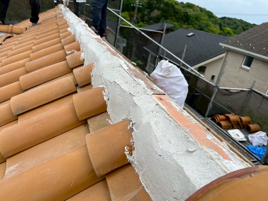 棟下地仕上がり