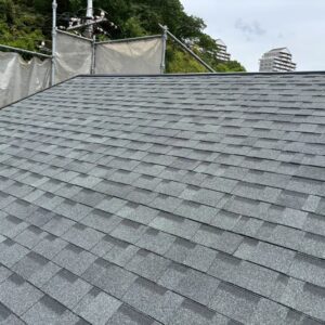 屋根カバー施工後