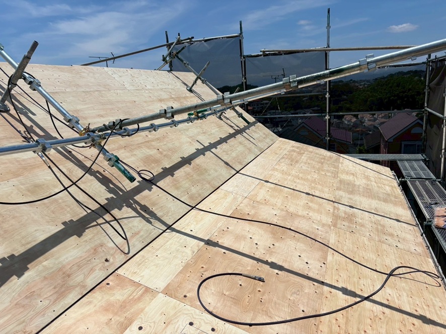 構造用合板張り