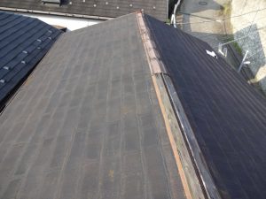棟板金の剥がれ