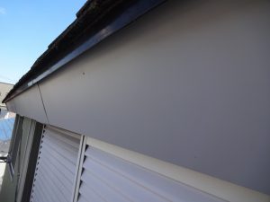 鼻隠し板金巻き