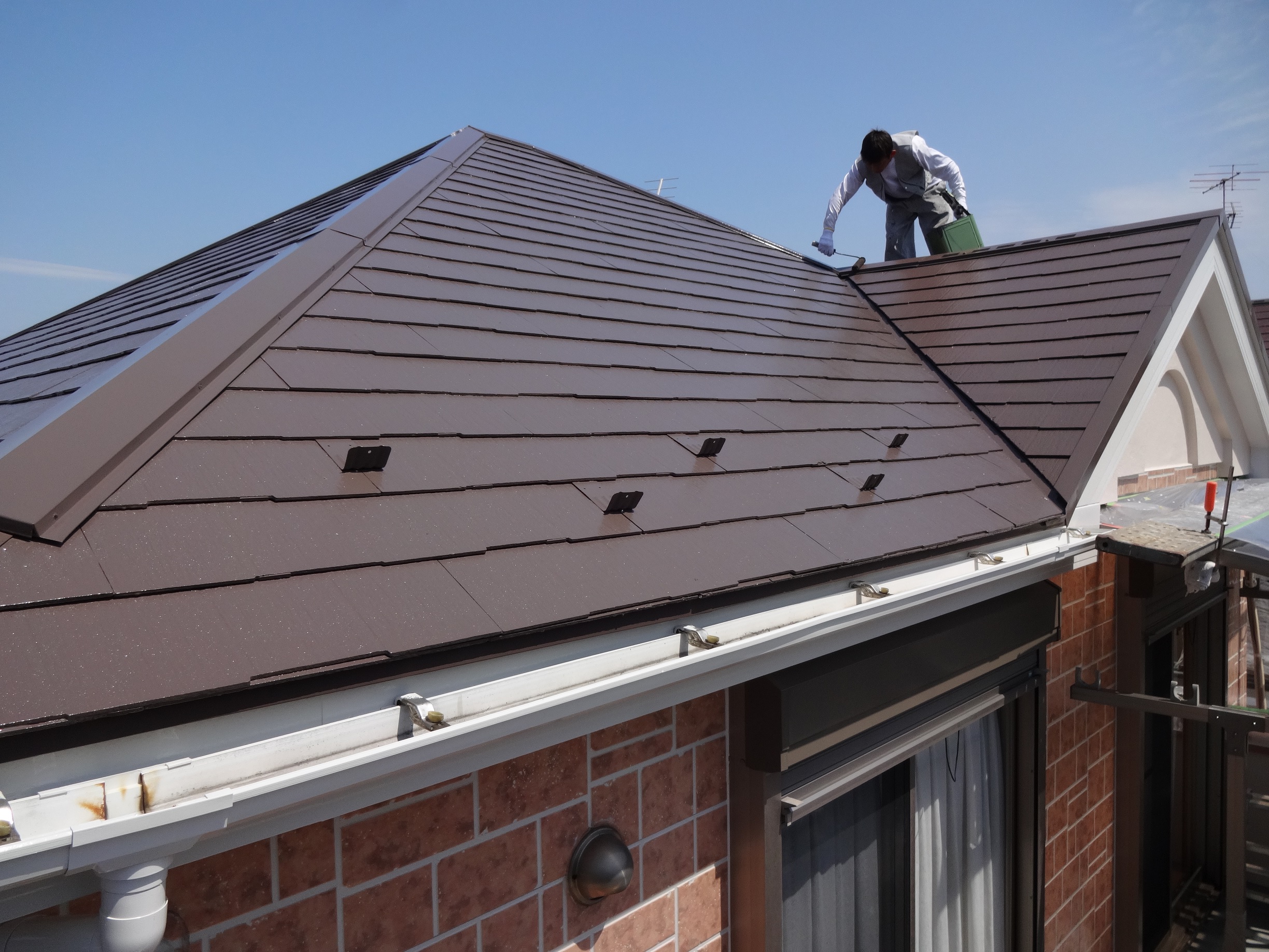 屋根塗装工事