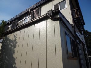 雨樋取付けの施工後