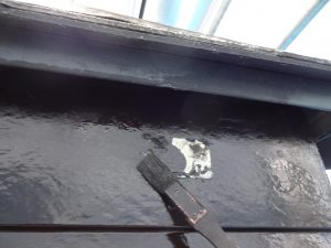 軒樋金具撤去