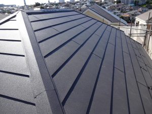 屋根カバー工事施工後
