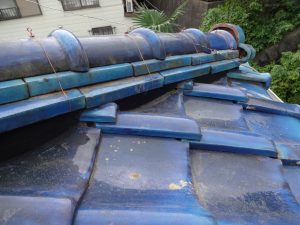 三日月の漆喰施工後