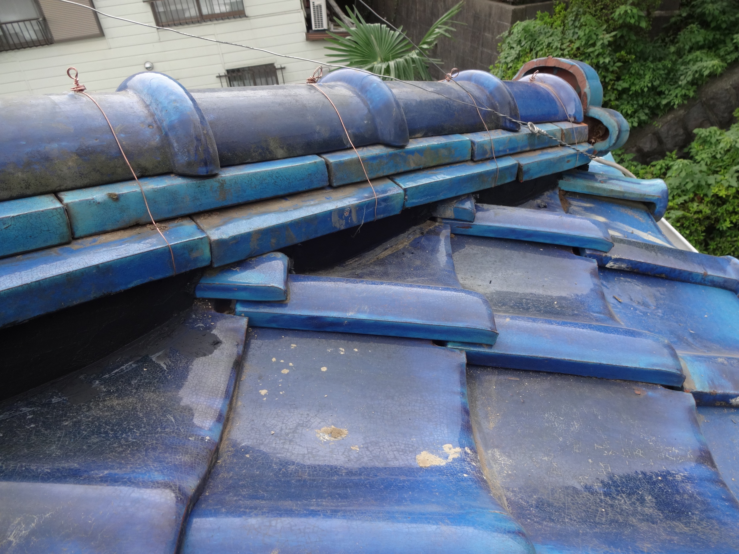 棟瓦積み直し施工後