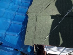 ケラバ同質役物取付け