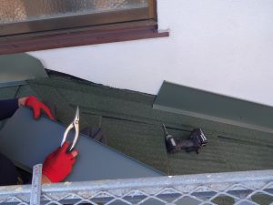 雨押さえ取付け