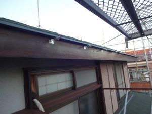 吊り金具の取付け